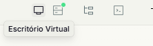 Ícone do Escritório Virtual na barra de título do aplicativo